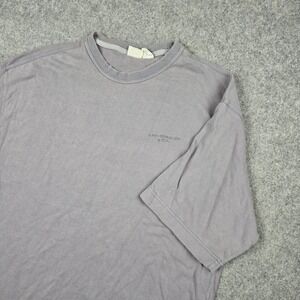 Vintage Levis Shirt Mens XL Gray Short Sleeve Heavyweight 90s Tee Crew Neck‎